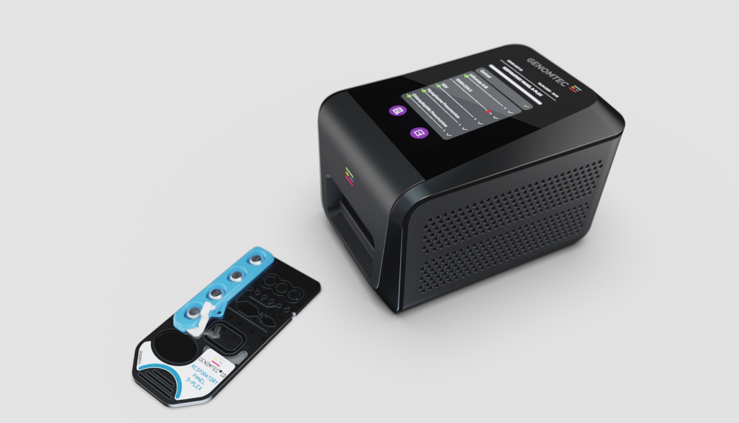 Maddison helps Genomtec to develop their flagship Genomtec ID desktop point-of-care device